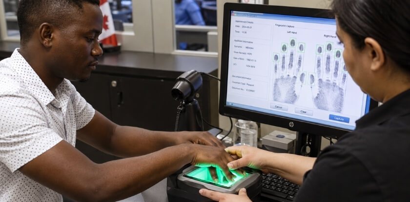 What Happens During the Biometric Appointment