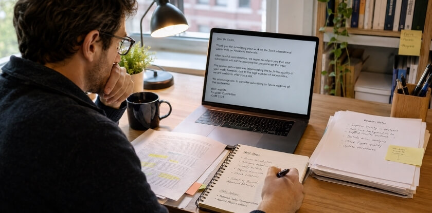 What to Do After Receiving a Conference Rejection