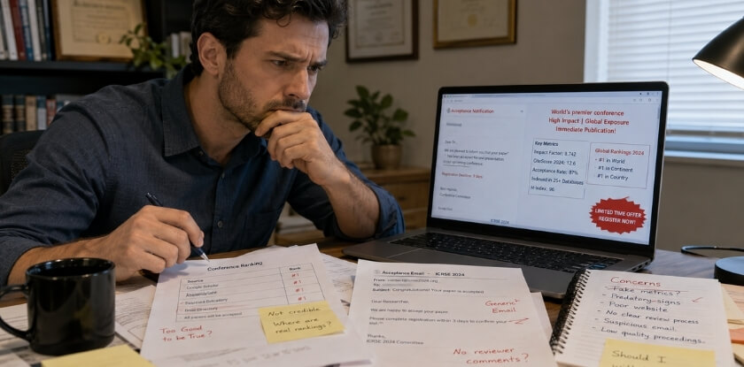 Red Flags That Suggest a Weak or Unreliable Conference