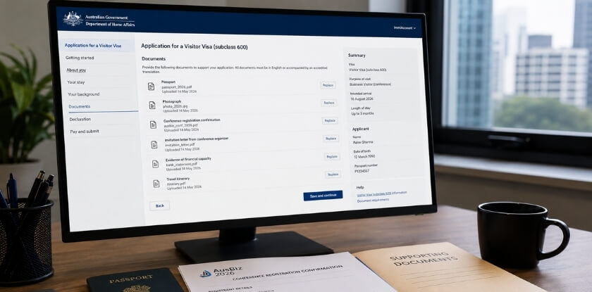Step-by-Step Visa Process for Attending a Conference in Australia