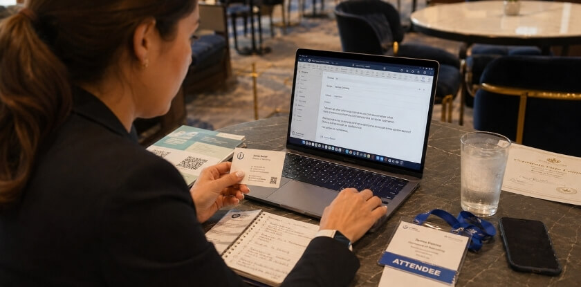 What to Do After the Conference Ends