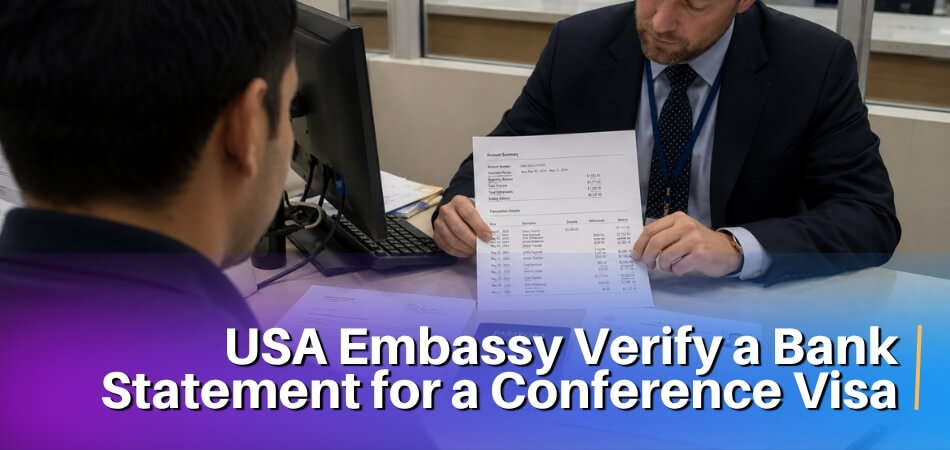 Does the USA Embassy Verify a Bank Statement for a Conference Visa_ - Explore the Details
