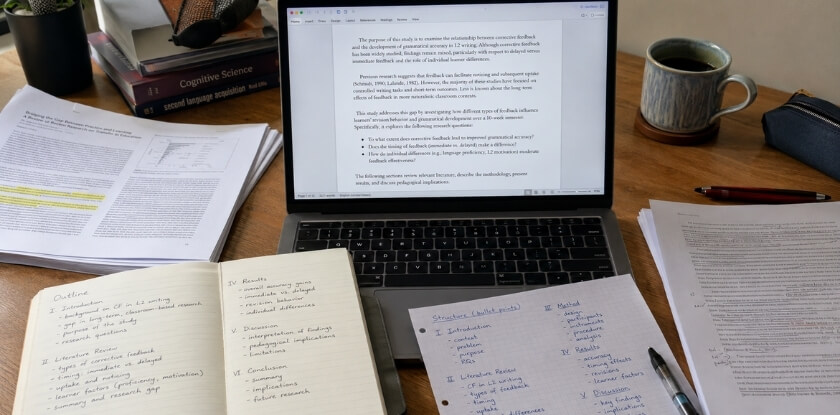 Complete Day 1 Plan — From Outline to First Draft