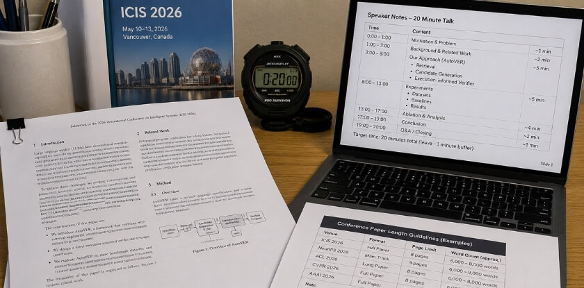 How Long Should Your Paper Be for a 20-Minute Conference Presentation