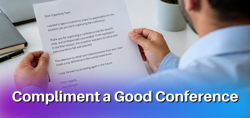 How to Compliment a Good Conference