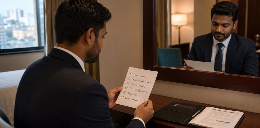 Practical Tips for a Confident Interview