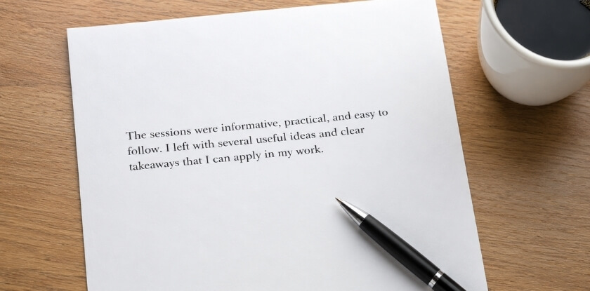 What Makes a Conference Worth Complimenting