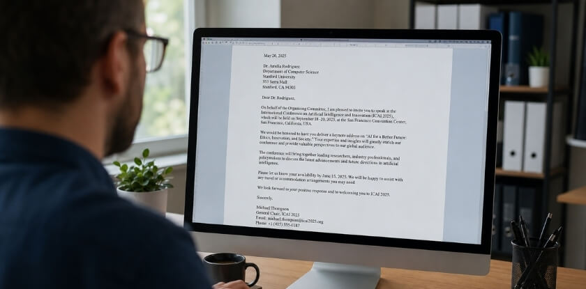 Common Mistakes to Avoid in a Conference Invitation Letter
