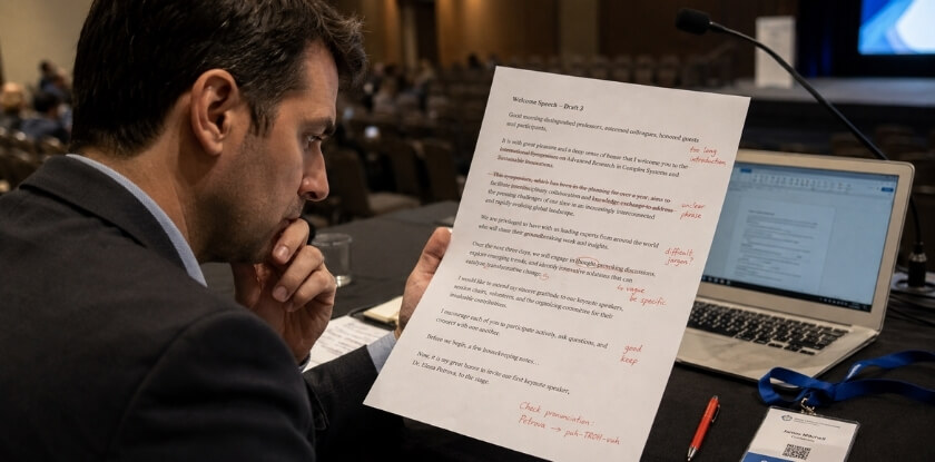 Common Mistakes to Avoid in an Academic Conference Welcome Speech