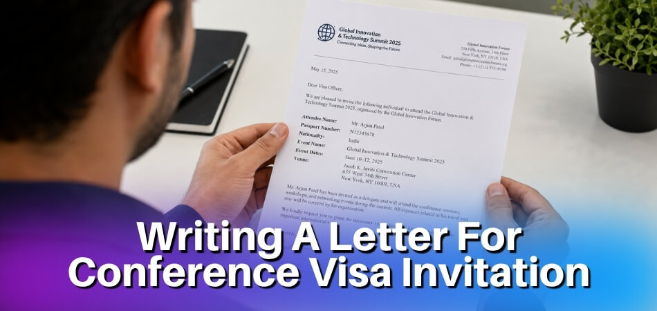 How To Write A Letter For Conference Visa Invitation