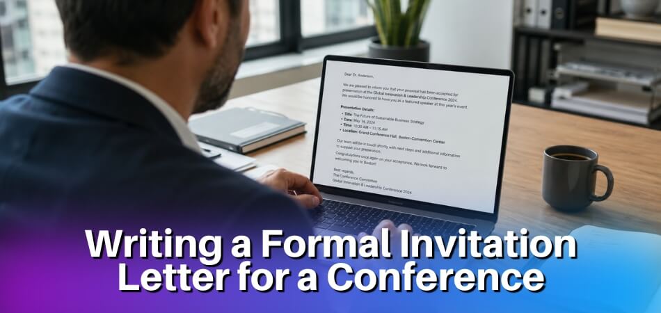 How to Write a Formal Invitation Letter for a Conference