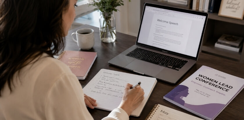 How to Write a Welcome Speech for a Women’s Conference