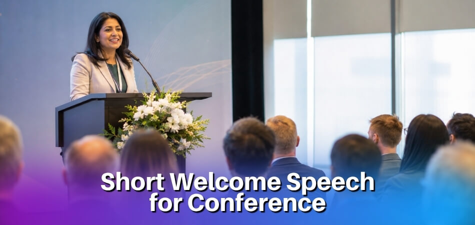 Short Welcome Speech for Conference - Ready Templates
