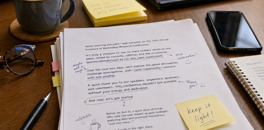 Should You Add Humor to a Research Conference Welcome Speech
