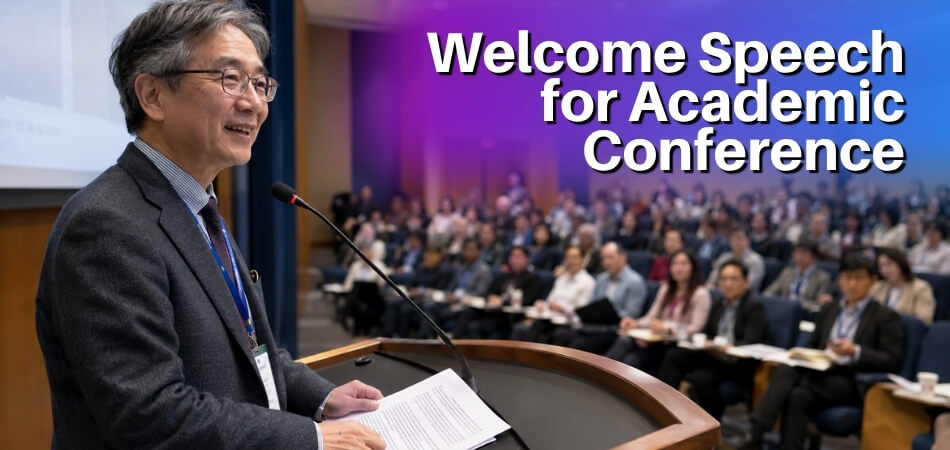 Welcome Speech for Academic Conference