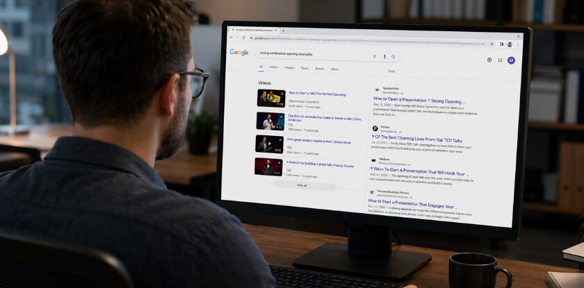 Where to Find Strong Conference Opening Examples