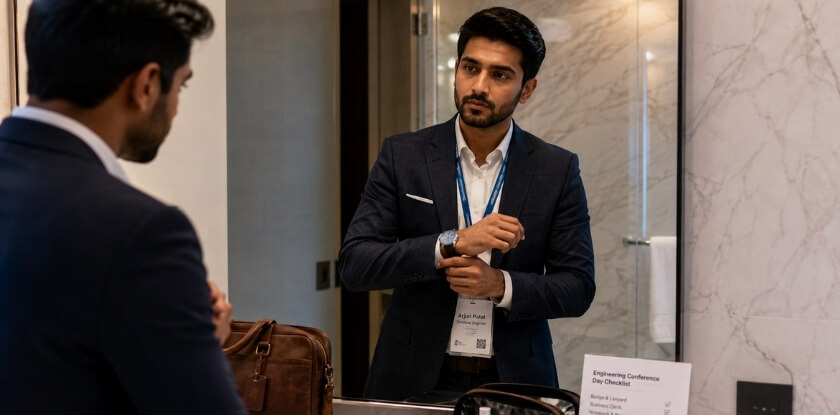 Accessories and Grooming Tips for Engineering Conferences