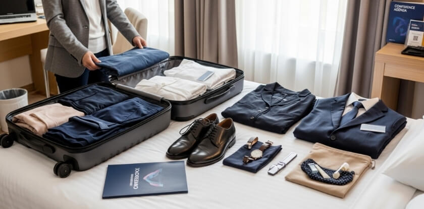 What to Pack With Your Conference Outfit