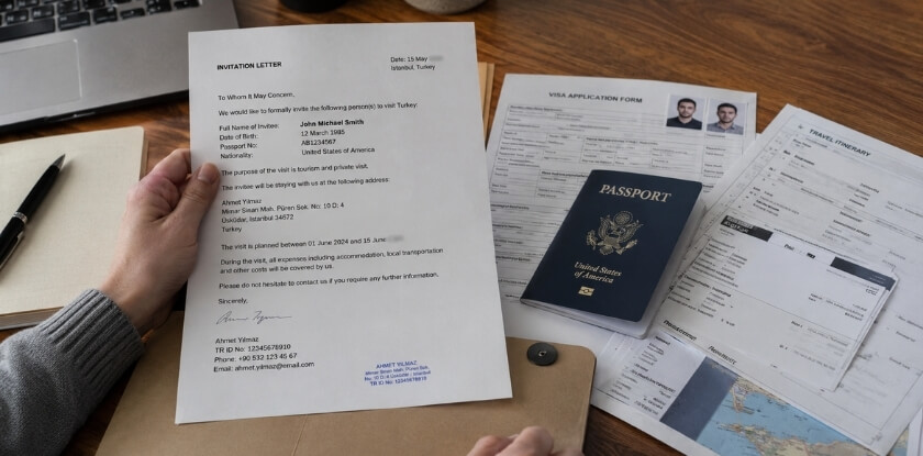 How to Use the Invitation Letter in Your Turkey Visa Application