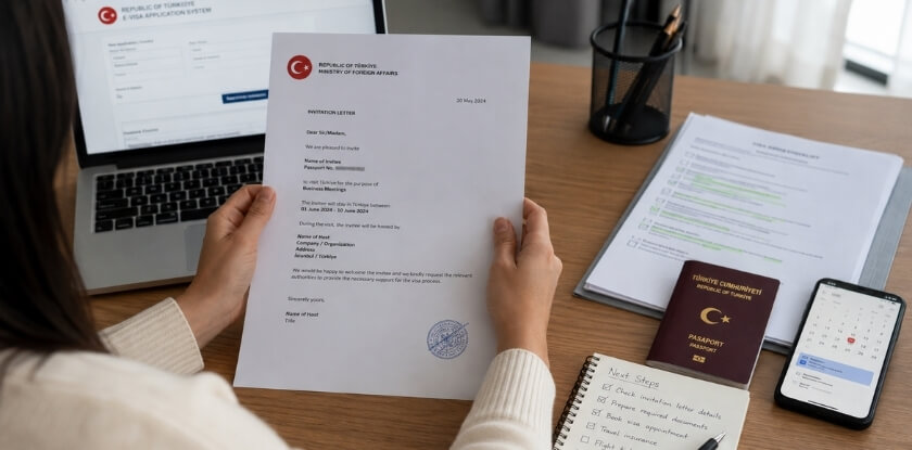 What to Do After Receiving the Invitation Letter