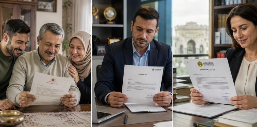 Who Can Send an Invitation Letter from Turkey