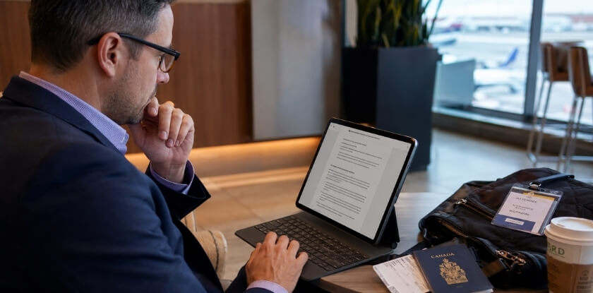 Are You a Business Visitor When Attending a Conference in Canada
