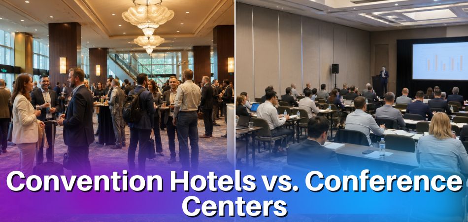 Convention Hotels vs. Conference Centers