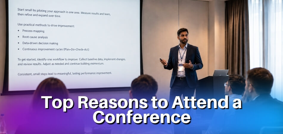 Top 10 Reasons to Attend a Conference