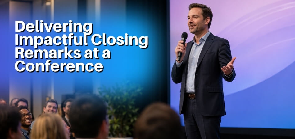 How to Deliver Impactful Closing Remarks at a Conference
