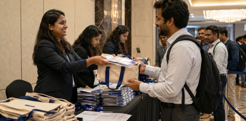 How to Distribute Conference Kits Smoothly