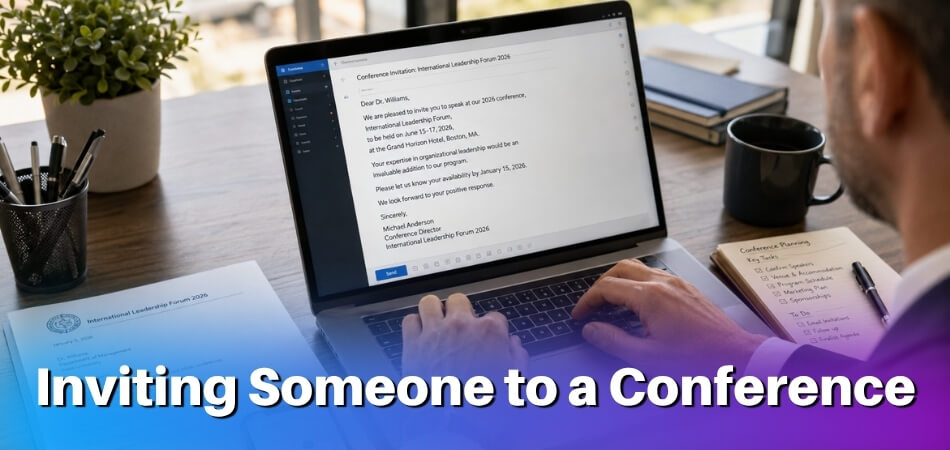 How to Invite Someone to a Conference