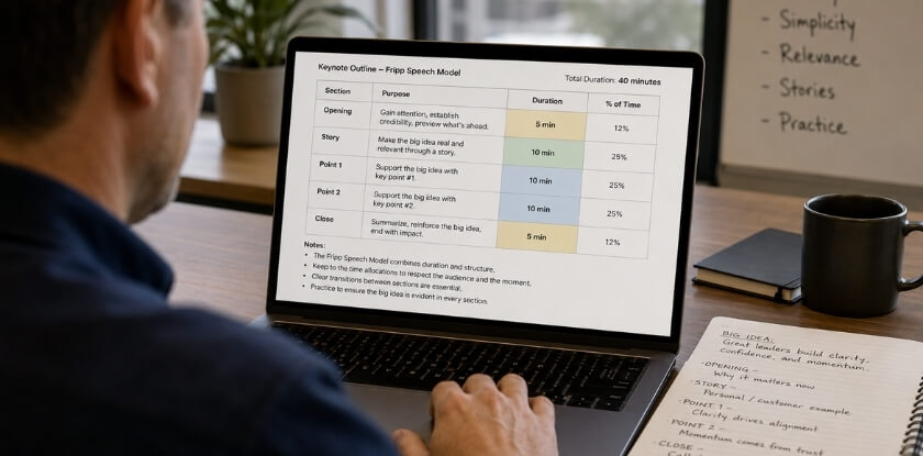 The Fripp Speech Model — How Duration and Structure Work Together