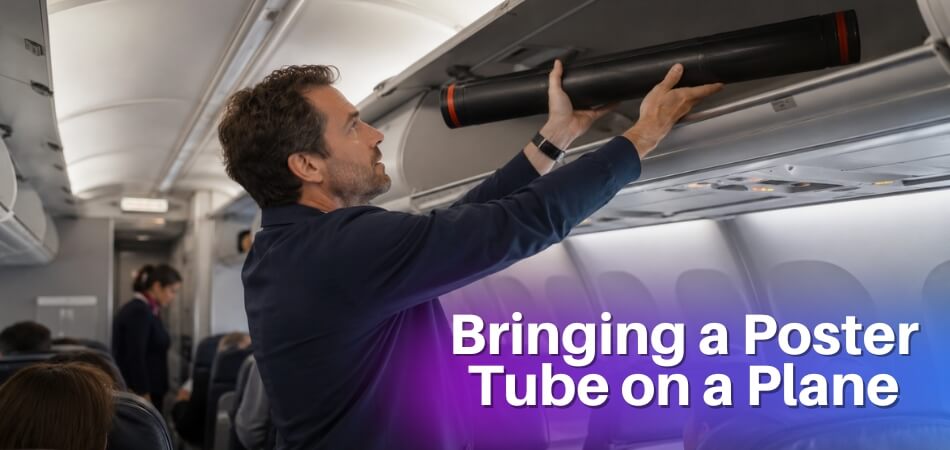 Can You Bring a Poster Tube on a Plane