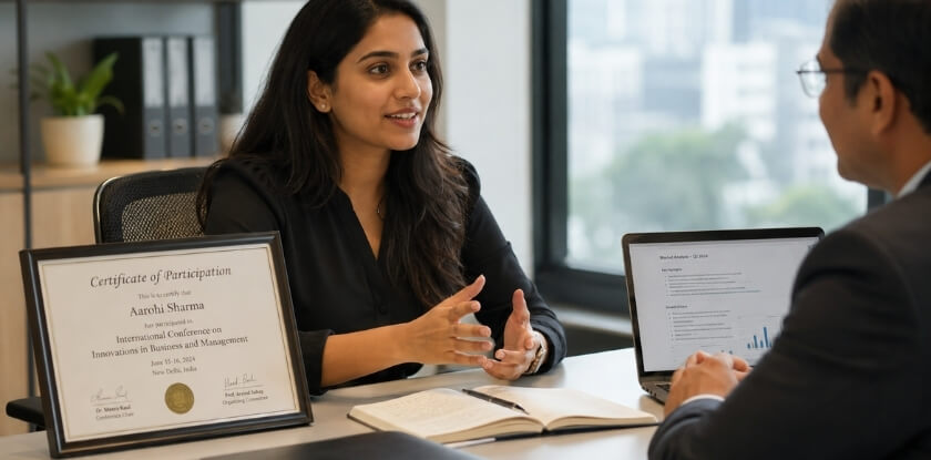 How Conference Certificates Can Help Working Professionals