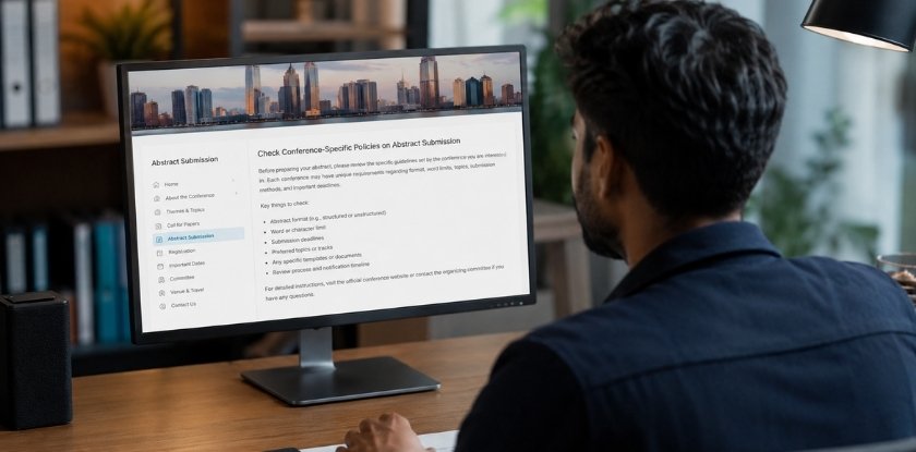 How to Check Conference-Specific Policies on Abstract Submission