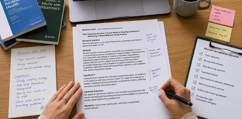 Which Conference Types and Academic Fields Accept Abstracts Without Results?
