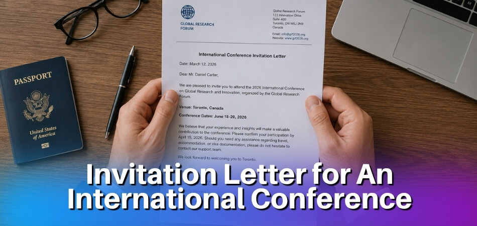 How to Get an Invitation Letter for an International Conference