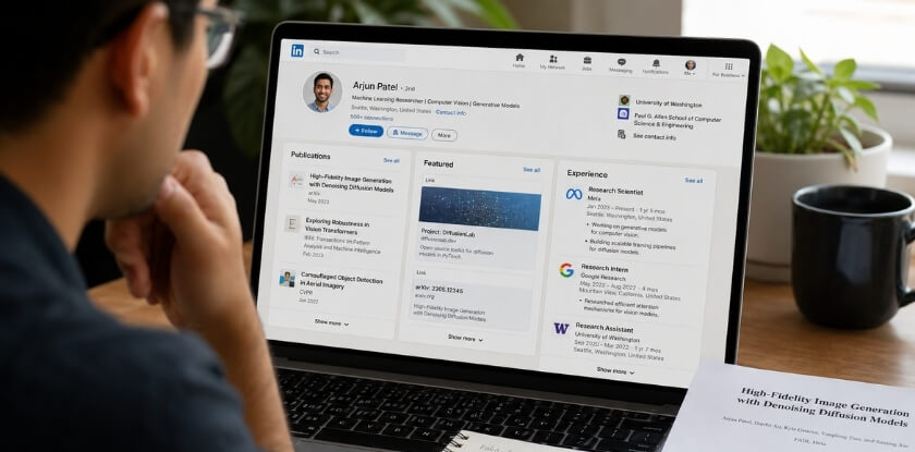 How to Correctly Format Your Conference Paper Title, Authors, and URL on LinkedIn