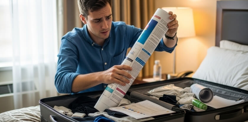 Should You Pack a Conference Poster in Checked Luggage