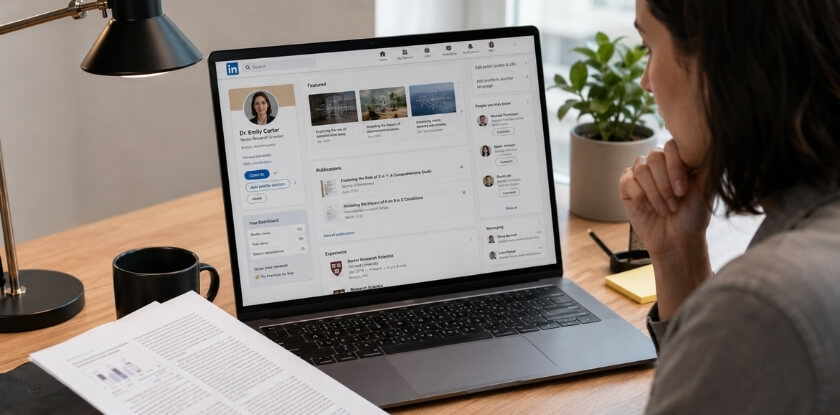 How to Display a Co-Authored Conference Paper on LinkedIn