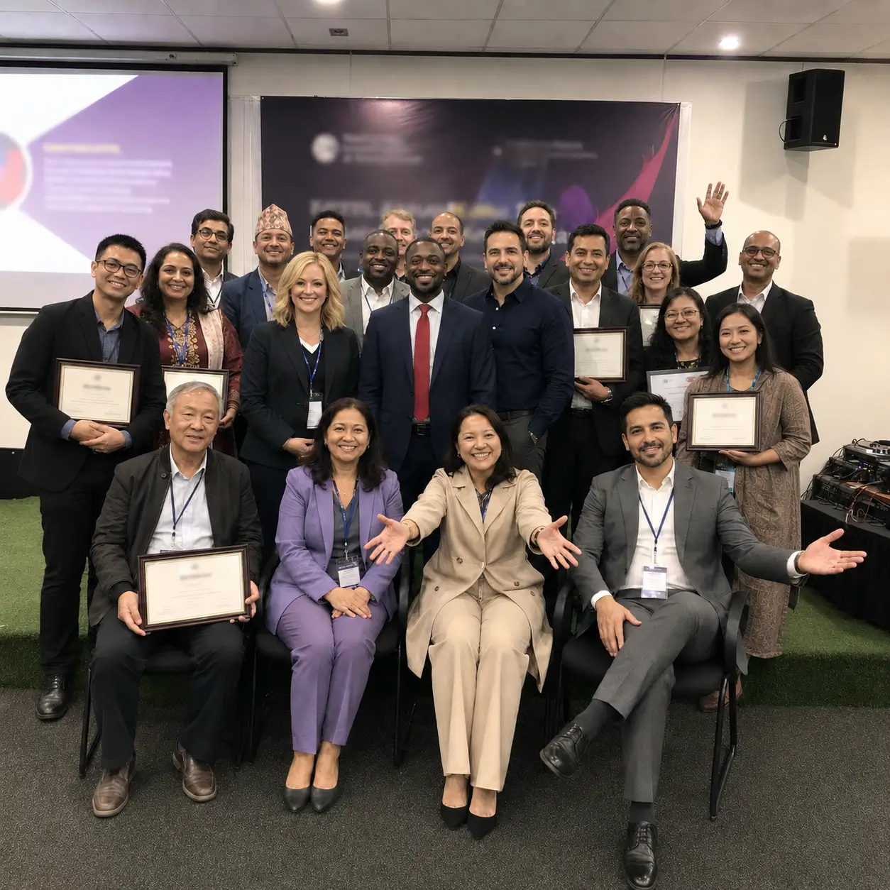 Conference Award Ceremony Group Photo