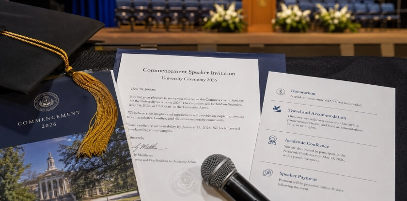 How Much Do Speakers Earn at Commencement and Academic Events