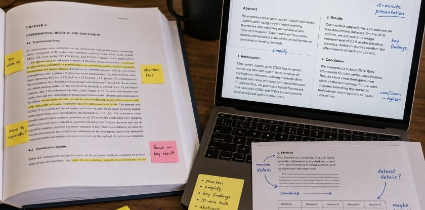 Adapting a Thesis or Journal Article into a Conference Paper