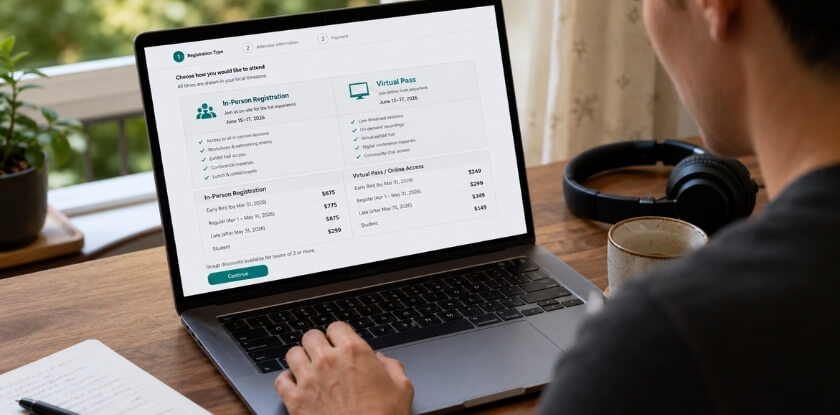 Are Fees Lower for Virtual and Online Conferences