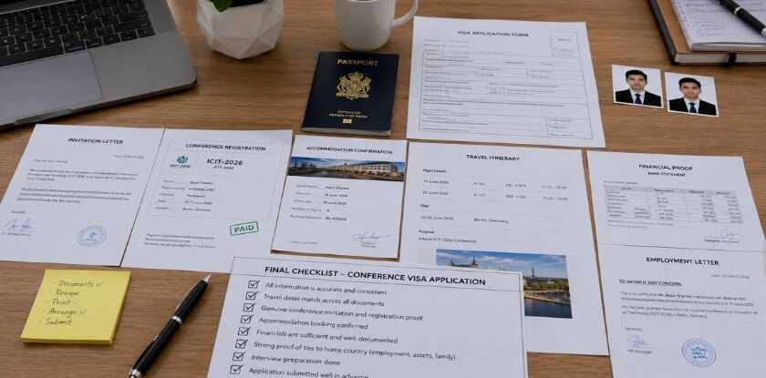 Avoiding Conference Visa Rejection — Final Checklist and Key Recommendations