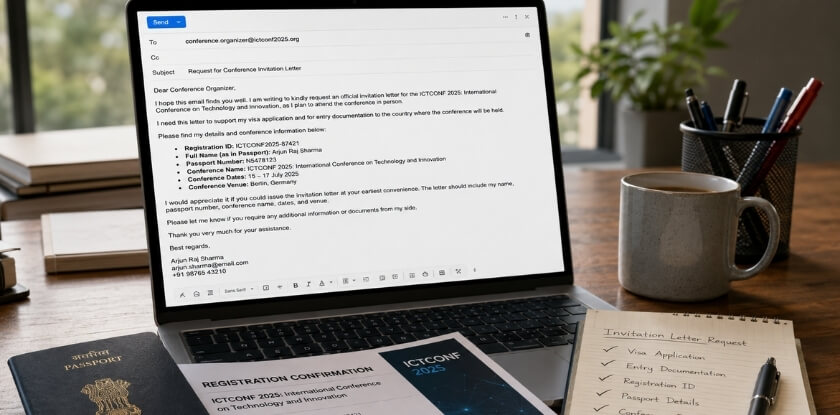 Be Clear About the Purpose of Your Invitation Letter Request