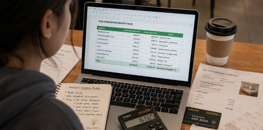 Budget Tips Specifically for Student Conference Attendees