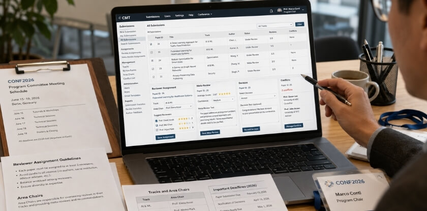 CMT (Conference Management Toolkit) — Detailed Overview and Core Features
