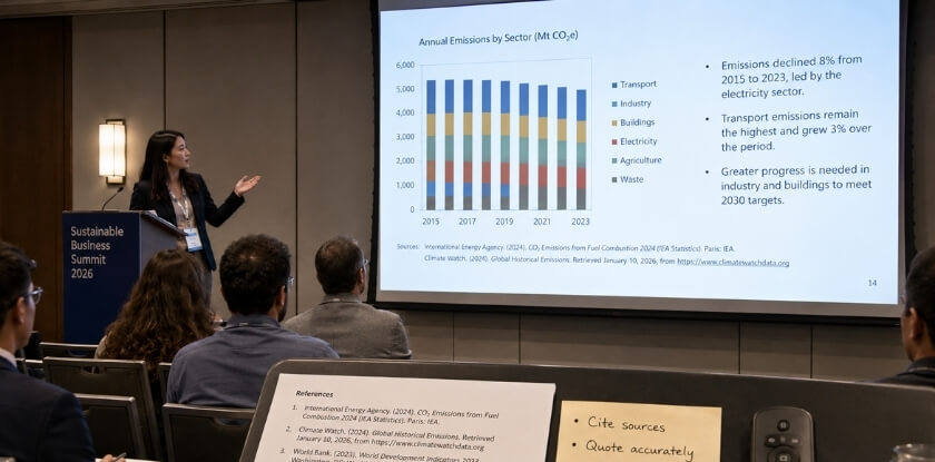 Citation and Referencing — How to Credit Sources During Your Presentation