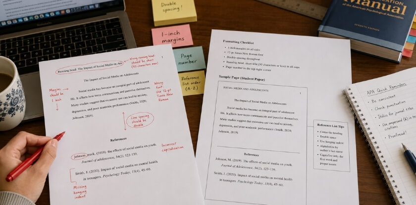 Common APA Formatting Mistakes and How to Avoid Them